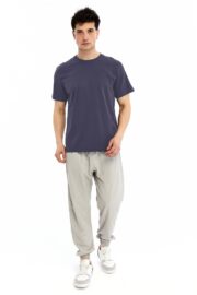 Erkek Regular Füme T-Shirt - Görsel 6