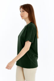 Kadın Regular Haki T-Shirt - Görsel 9