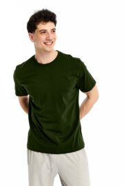 Erkek Regular Haki T-Shirt - Görsel 12
