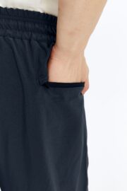 Erkek Oversize Paraşüt Kumaş Paçası Lastikli Pantolon – Lacivert - Görsel 12