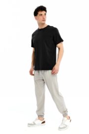 Erkek Regular Siyah T-Shirt - Görsel 7