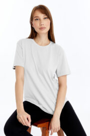 Kadın Regular Beyaz T-Shirt - Görsel 13
