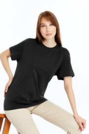 Kadın Regular Siyah T-Shirt - Görsel 11
