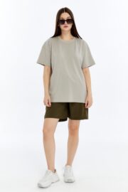 Kadın Oversize Taş T-Shirt - Görsel 2