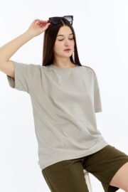 Kadın Oversize Taş T-Shirt