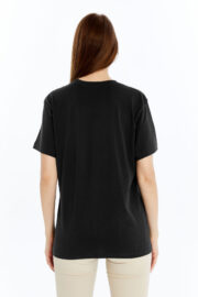Kadın Regular Siyah T-Shirt - Görsel 13