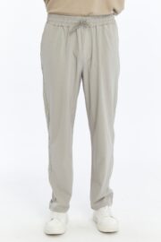 Erkek Oversize Paraşüt Kumaş Baggy Pantolon - Gri - Görsel 10