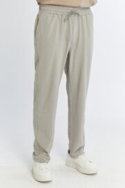 Erkek Oversize Paraşüt Kumaş Baggy Pantolon - Gri - Görsel 11