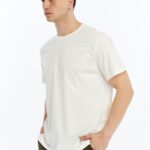 Erkek Regular Beyaz T-Shirt