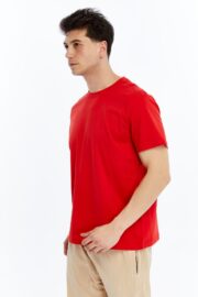 Erkek Regular Kırmızı T-Shirt - Görsel 5