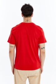 Erkek Regular Kırmızı T-Shirt - Görsel 7
