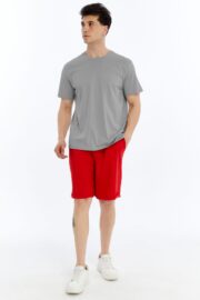 Erkek Regular Gri T-Shirt - Görsel 8