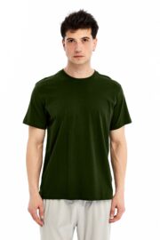 Erkek Regular Haki T-Shirt - Görsel 3