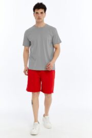 Erkek Regular Gri T-Shirt - Görsel 3