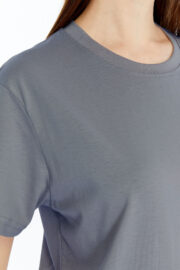 Kadın Regular Füme T-Shirt - Görsel 13