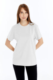 Kadın Regular Beyaz T-Shirt - Görsel 10