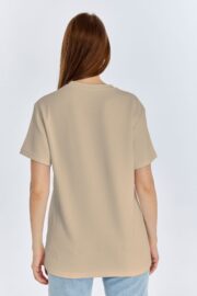 Kadın Modal Kumaş Regular Taş T-Shirt - Görsel 5