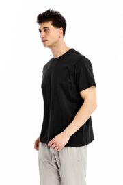Erkek Regular Siyah T-Shirt - Görsel 4