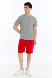 Erkek Regular Gri T-Shirt - Görsel 9