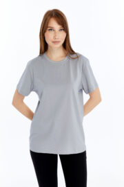 Kadın Regular Gri T-Shirt - Görsel 11