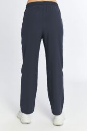 Kadın Oversize Paraşüt Kumaş Baggy Pantolon - Füme - Görsel 6