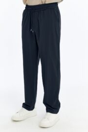 Erkek Oversize Paraşüt Kumaş Baggy Pantolon - Lacivert - Görsel 11