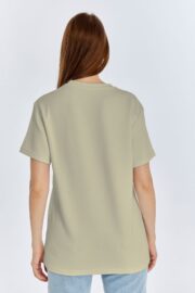 Kadın Modal Kumaş Regular Su Yeşili T-Shirt - Görsel 10