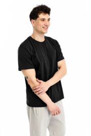 Erkek Regular Siyah T-Shirt - Görsel 5