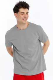 Erkek Regular Gri T-Shirt - Görsel 10