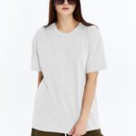 Kadın Oversize Beyaz T-Shirt