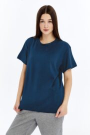 Kadın Modal Kumaş Regular Füme T-Shirt - Görsel 11