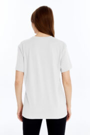 Kadın Regular Beyaz T-Shirt - Görsel 11