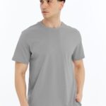 Erkek Regular Gri T-Shirt