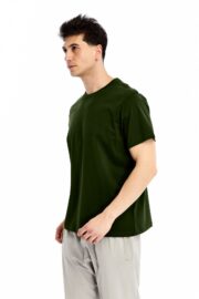 Erkek Regular Haki T-Shirt - Görsel 11