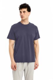 Erkek Regular Füme T-Shirt - Görsel 2