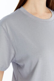 Kadın Regular Gri T-Shirt - Görsel 5