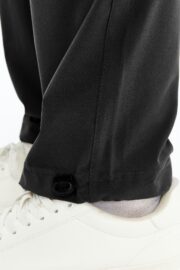 Erkek Oversize Paraşüt Kumaş Kargo Cep Pantolon - Siyah - Görsel 11