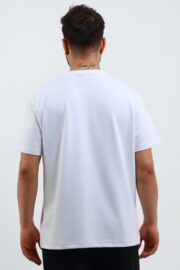 Erkek Modal Kumaş Regular Beyaz T-Shirt - Görsel 5
