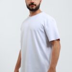 Erkek Modal Kumaş Regular Beyaz T-Shirt