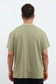 Erkek Modal Kumaş Regular Su Yeşili T-Shirt - Görsel 6