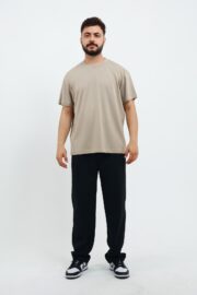 Erkek Modal Kumaş Regular Taş T-Shirt - Görsel 2