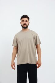 Erkek Modal Kumaş Regular Taş T-Shirt - Görsel 3