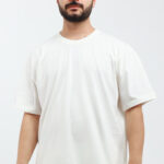 Erkek Oversize Beyaz T-Shirt