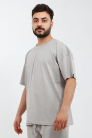 Erkek Oversize Taş T-Shirt - Görsel 3