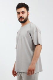 Erkek Oversize Taş T-Shirt - Görsel 4