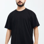 Erkek Oversize Siyah T-Shirt