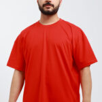 Erkek Oversize Kırmızı T-Shirt