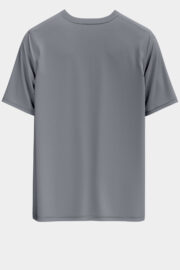 Unisex Oversize Efsane Tasarım T-Shirt - Gri - Görsel 2