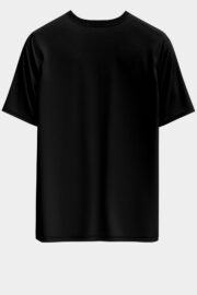 Unisex Oversize Efsane Tasarım T-Shirt - Siyah - Görsel 2